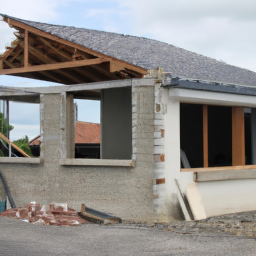 Extension de maison avec chambre d'amis Yerres